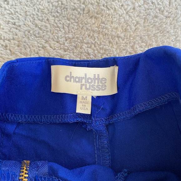 Blue Dress Shorts - Picture 3 of 3